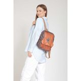 Street Bag Koala Nakışlı Etnik Otantik Bohem Desenli Sırt Çantası Günlük Seyahat Kullanım - Saks