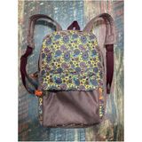 Street Bag Likya Etnik Otantik Bohem Desenli Sırt Çantası Günlük Kullanım Seyehat Çantası - Gül Kurusu