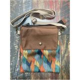 Street Bag Şiraz Etnik Otantik Bohem Omuz Çantası Günlük Seyehat Rahat Omuz Çantası - Sütlü Kahve