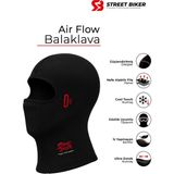 Street Biker Air Flow Yazlık Balaklava Motorcu Maskesi - Nefes Alan Kask İçi Unisex Yüz Maskesi - Standart - Çok Renkli