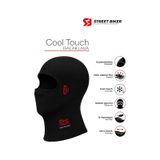 Street Biker Cool Touch Balaklava Siyah