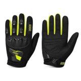 Street Yüksek Korumalı Eldiven Flo Sarı Siyah Made In Italy GGM-ITHL475