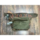 street&bagdnz Street Bag Etnik Otantik Bohem Bel Çantası Günlük Seyehat Kullanılabilir - Haki