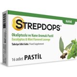 STREPDOPS Okaliptus ve Nane Aromalı 16 Pastil