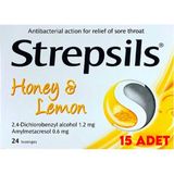 Strepsils Bal & Limon 24 Pastil 15 Adet