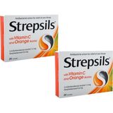 Strepsils C Vitaminli & Portakal Aromalı Pastil (2 Adet)