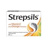 Strepsils C Vitaminli Portakal Aromalı Pastil
