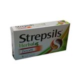 STREPSILS Herbal Zencefil Boğaz Pastili