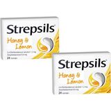 Strepsils Limon & Bal Aromalı Pastil (2 Adet)