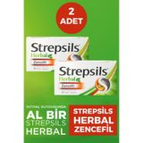 STREPSİLS Seddar Collection Herbal Zencefil Aromalı 16 Pastil 2 Adet