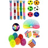Stres Giderici Set 1 Bileklik Popit 1 Rubik Zeka Küpü 1 Stres Topu 1 Stres Yayı 1 Dikenli Stres Topu