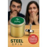 Stres Giderici Uzun Süre Dönebilen Profesyonel Ağır Metal Topaç - Odaklanma için Spin El Oyuncağı