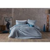 Stripe Çift Kişilik Nevresim Takımı Rio - 200 x 220 cm - Gri