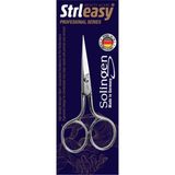 Strleasy 6360 Solingen Çelik Kaş-Bıyık Makası, Paslanmaz Çelik, Profesyonel Hassas Kesim - 1 Adet