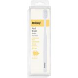 Strleasy Medi Brush Medikal Diş Fırçası - 4900 Yoğun Kıl Yapısı, Bpa-Free, Orta Sertlik (Medium) - Beyaz