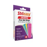 STRLEASY Renkli Yara Bandı, 5 Farklı Renk, 20'li Paket, Suya Dayanıklı