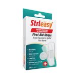 STRLEASY Şeffaf Karma Yara Bandı, Nefes Alabilir, Suya Dayanıklı, 20'li Paket