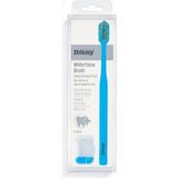 Strleasy White Force Brush Leke Uzmanı Diş Fırçası - Çay, Kahve, Sigara Lekelerine Özel, 4900 Yoğun Kıl Yapısı, Sert (Firm) - Mavi