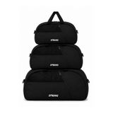Strong 3' lü Set Önü Cepli Ayarlanabilir Omuz Askılı Fitness Spor Seyahat El Çantası