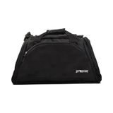 Strong Bag Unisex Ayakkabı Bölmeli Spor Ve Antrenman Çantası , Geniş Bavul Seyahat Çantası, Fitness El Çantası Yn03 Siyah
