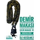 Strong Grade 14 mm 2 Metre Kesilmez Motorsiklet Zincir Kilit Motor Kilidi Motorsiklet Kilidi - 37