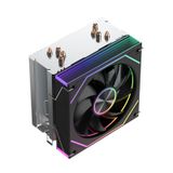 Strong M5-pro 12cm Argb Fanlı 4 Bakır 135w Kule Tipi İşlemci Fanı Siyah Argb To Sata li İşlemci Soğutucusu