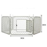Strong Pet Plastik 90x60 cm 6 Panel Köpek Oyun Bahçesi Çiti