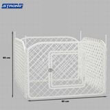 Strong Plastik 90x60 cm 4 Adet Panel Köpek Çiti