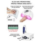 Strong Protez Tırnak Cihaz Seti B135 Freze Cihazı & 3 Motorlu Tırnak Toz Toplama & Sun X26 Max UV 81 LED
