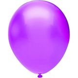 Strongart BBM12-11 Balonevi, Metalik Açık Violet - Açık Menekşe Rengi, 12'' Metalik Renk Baskı Balonu 'LÜ Paket - Renkli