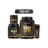 STRONGEST Fitness Paketi, Çikolata Aromalı Whey Protein, Creatin, Bcaa Ve Shaker Dörtlü Kombinasyon