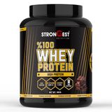 STRONGEST Glütensiz Chocolate Flavored 100% Whey Protein Powder 960 g