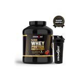 STRONGEST Whey Protein 2400gr 80 Servis Çilek Aromalı %100 Protein Tozu