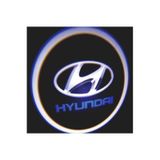 Strongmotors Hyundai Araçlar Için Pilli Yapıştırmalı Kapı Altı Led Logo