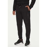 Structured Embroıdery Sweatpants - Siyah