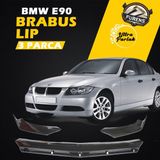 STS Oto Aksesuar Bmw E90 Uyumlu Brabus Ön Lip 3 Parça Kanatlı Lip
