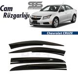 STS Oto Aksesuar Cam Rüzgarlığı Chevrolet Cruze Mügen Tip Piano Black