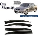 STS Oto Aksesuar Cam Rüzgarlığı Opel Vectra B 1995-2002 Arası Mügen Tip Piano Black