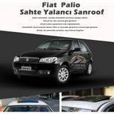 STS Oto Aksesuar Fiat Palio Parlak Siyah Yalancı Çakma Sahte Sunroof