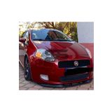 STS Oto Aksesuar Fiat Punto Cupra R Uyumlu Ön Lip Mat Siyah Ön Tampon Lip