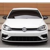 Sts Oto Aksesuar Golf 7 7.5 Batman Yarasa Ayna Kapağı Piano Black Abs Plastik (01)