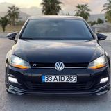 Sts Oto Aksesuar Golf 7 7.5 Batman Yarasa Ayna Kapagi Piano Black Abs Plastik