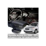 STS Oto Aksesuar Hyundai Accent Era 2006 - 2012 Uyumlu Premium Deri Kol Dayama Kolçak Lüx Tip