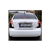 STS Oto Aksesuar Hyundai Accent Era Bagaj Üstü Slim Spoiler Piano Black Parlak Beyaz Uyumlu
