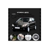 STS Oto Aksesuar Hyundai Getz Oto Araç Kapı Koruma Fitili 5metre Parlak Siyah Renk