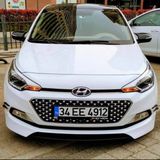 STS Oto Aksesuar Hyundai I20 2014 Sonrası Sinyalli Batman Yarasa Ayna Kapağı Piano Black Abs Plastik