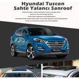 STS Oto Aksesuar Hyundai Tuscon Parlak Siyah Yalancı Çakma Sahte Sunroof