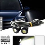 STS Oto Aksesuar Kartal Göz LED Ayna Altı LED Eagle Eye Civatalı Beyaz Renk 18MM