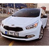 Sts Oto Aksesuar Kia Ceed Sinyalli 2012-2017 Batman Yarasa Ayna Kapagi Piano Black Abs Plastik