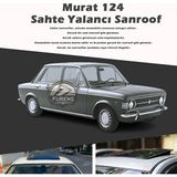 STS Oto Aksesuar Murat 124 Parlak Siyah Yalancı Çakma Sahte Sunroof
